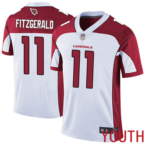 Arizona Cardinals Limited White Youth Larry Fitzgerald Road Jersey NFL Football 11 Vapor Untouchable